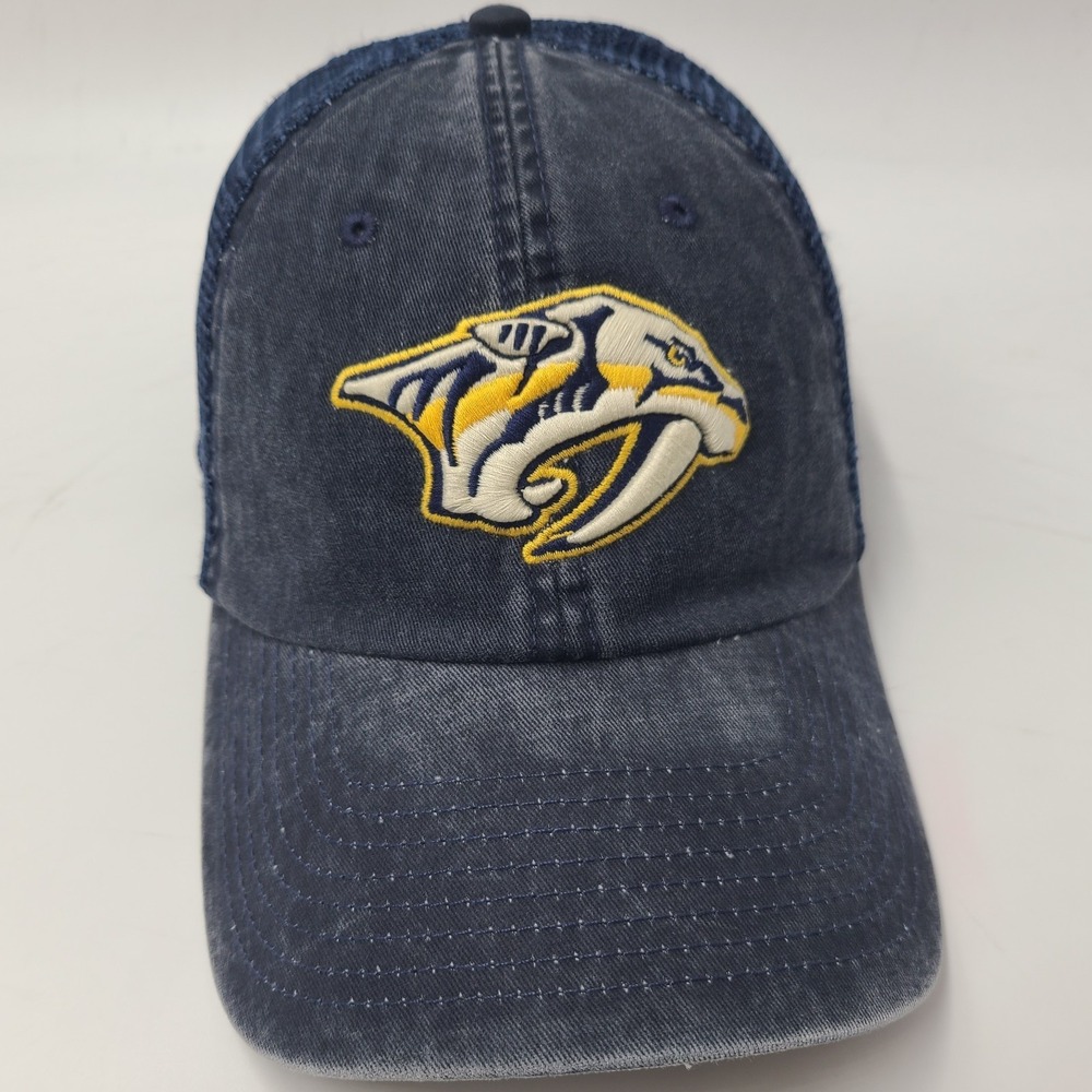 Nashville Predators Hat Strapback American Needle Blue NHL Mesh Trucker Hockey